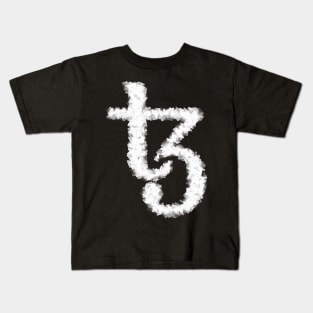 Tezos (XTZ) Crypto (cubism effect) Kids T-Shirt